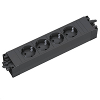 Bachmann Steckdosenleiste STEP BASE 4xCEE7/3 GST18