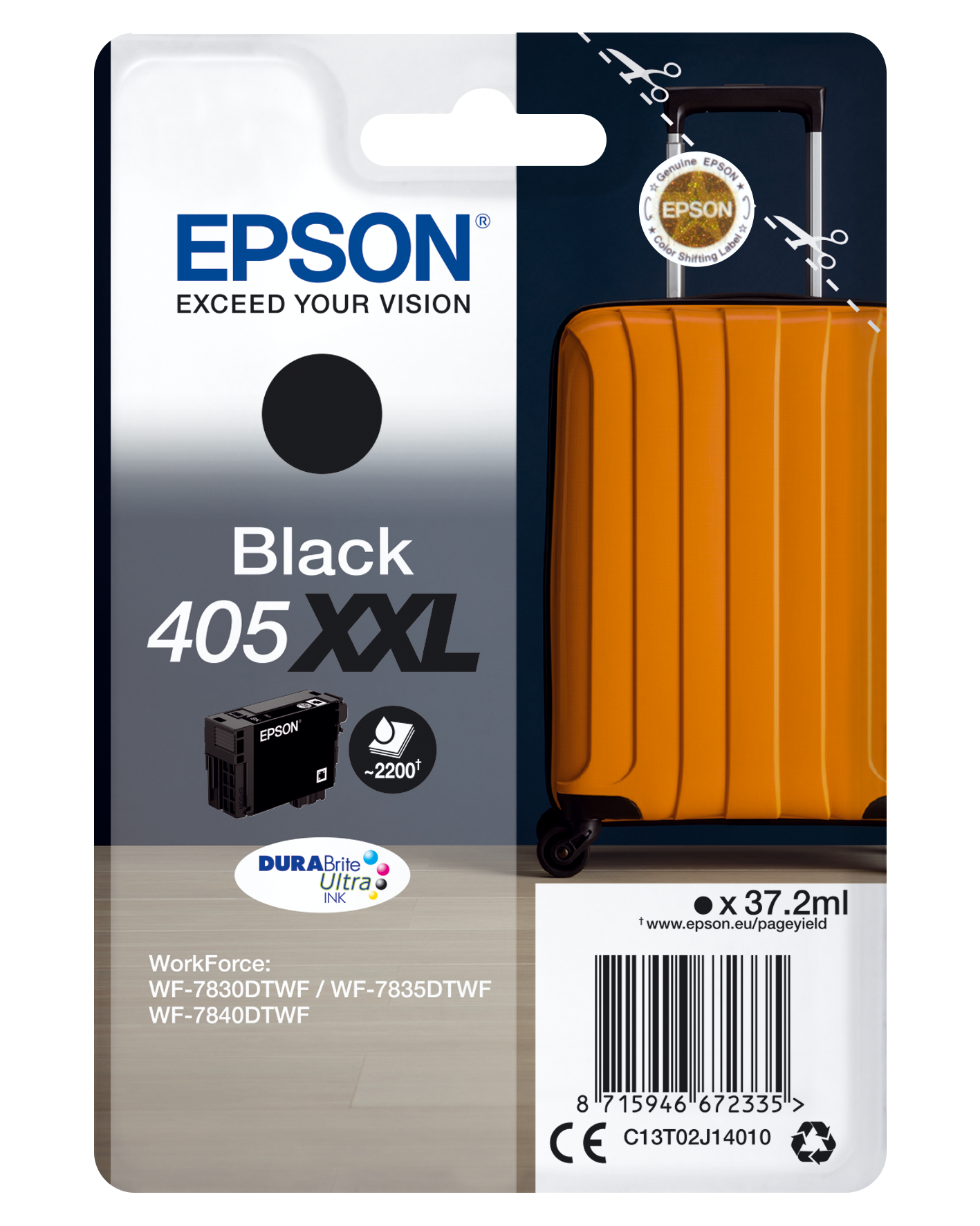 C13T02J14020 EPSON WF Tinte black XXL