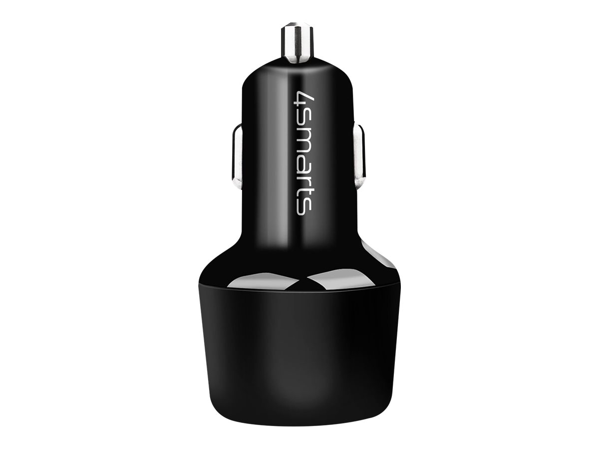 4smarts Kfz Ladegeraet VoltRoad Ultimate 83W mit PD und QC schwarz