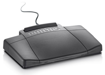 PHILIPS LFH2210 Fussschalter fuer Diktiergeraete