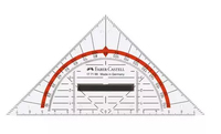 FABER-CASTELL Geometrie-Dreieck 14 cm