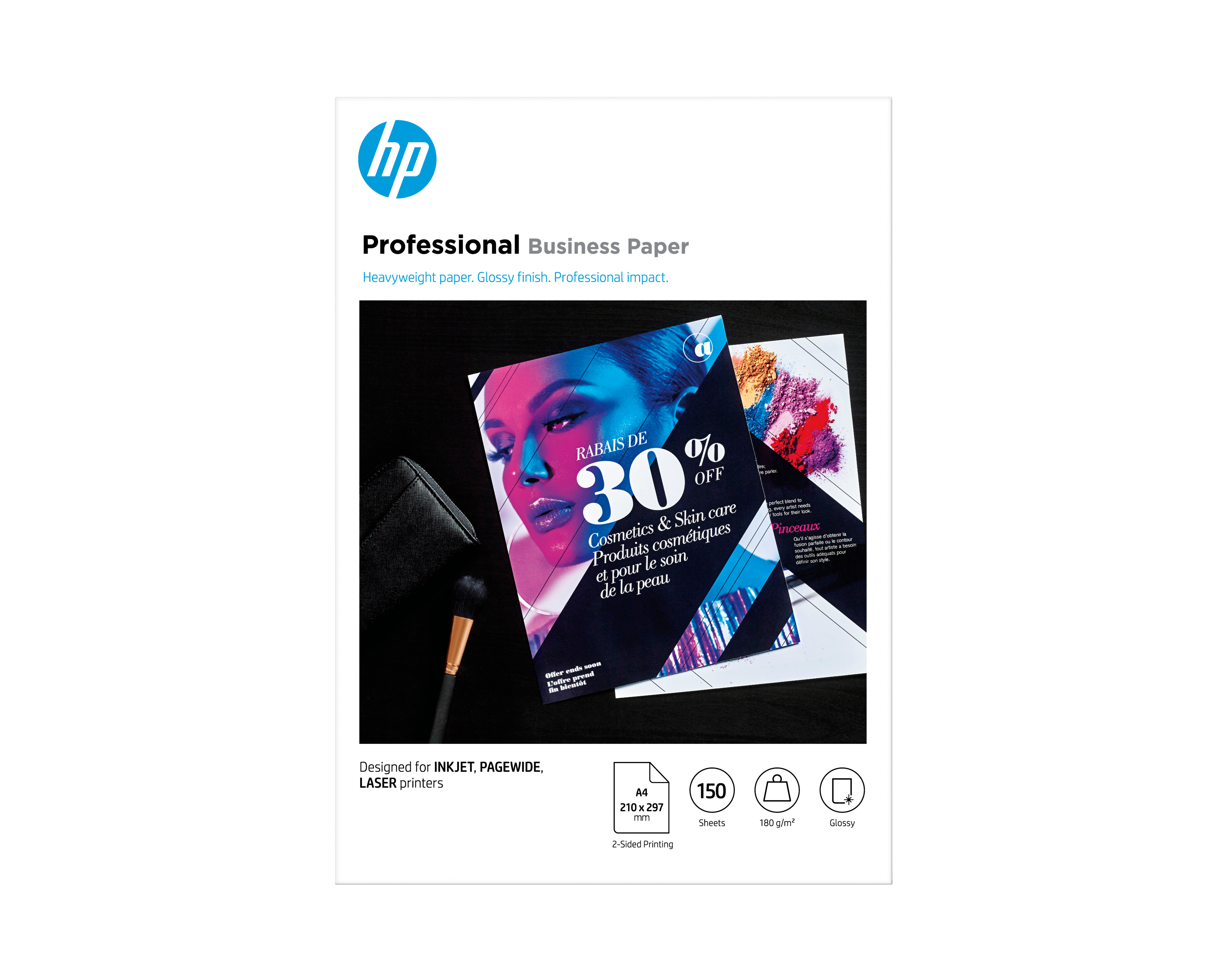 HP Professional Business Glänzend 180g/m2 A4