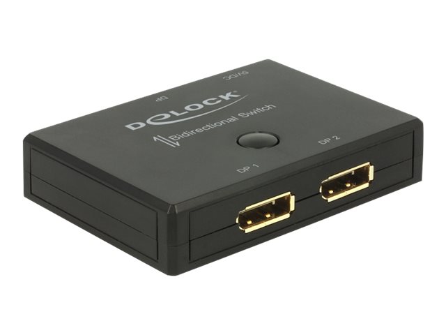 Delock DisplayPort 2:1 Switch bidirektional 4K 60 Hz