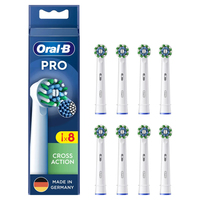 Braun Oral‑B PRO Cross Action Aufsteckbürsten 8er
