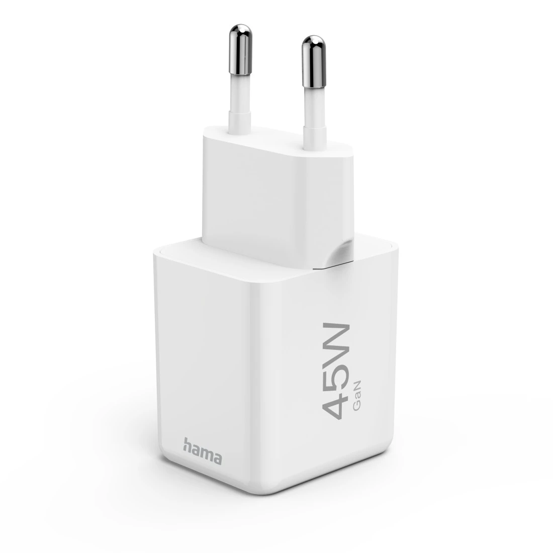 Hama GaN-Ladeadapter 45 Watt Weiß