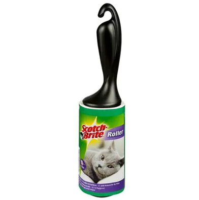 3M Scotch-Brite Fusselroller Everyday Clean Schwarz 450 mm