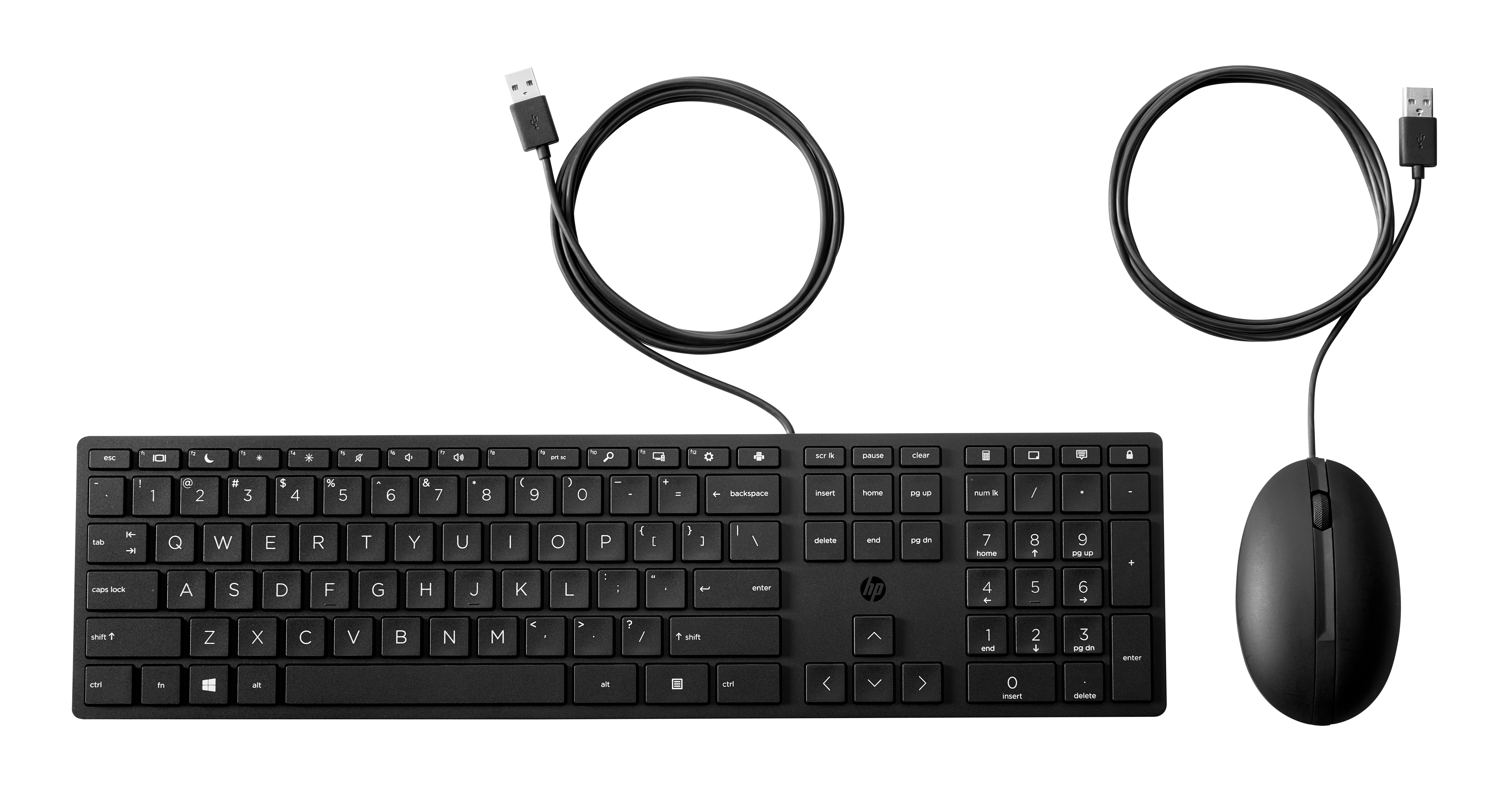 HP 320MK Tastatur Kabelgebunden USB-A Schwarz