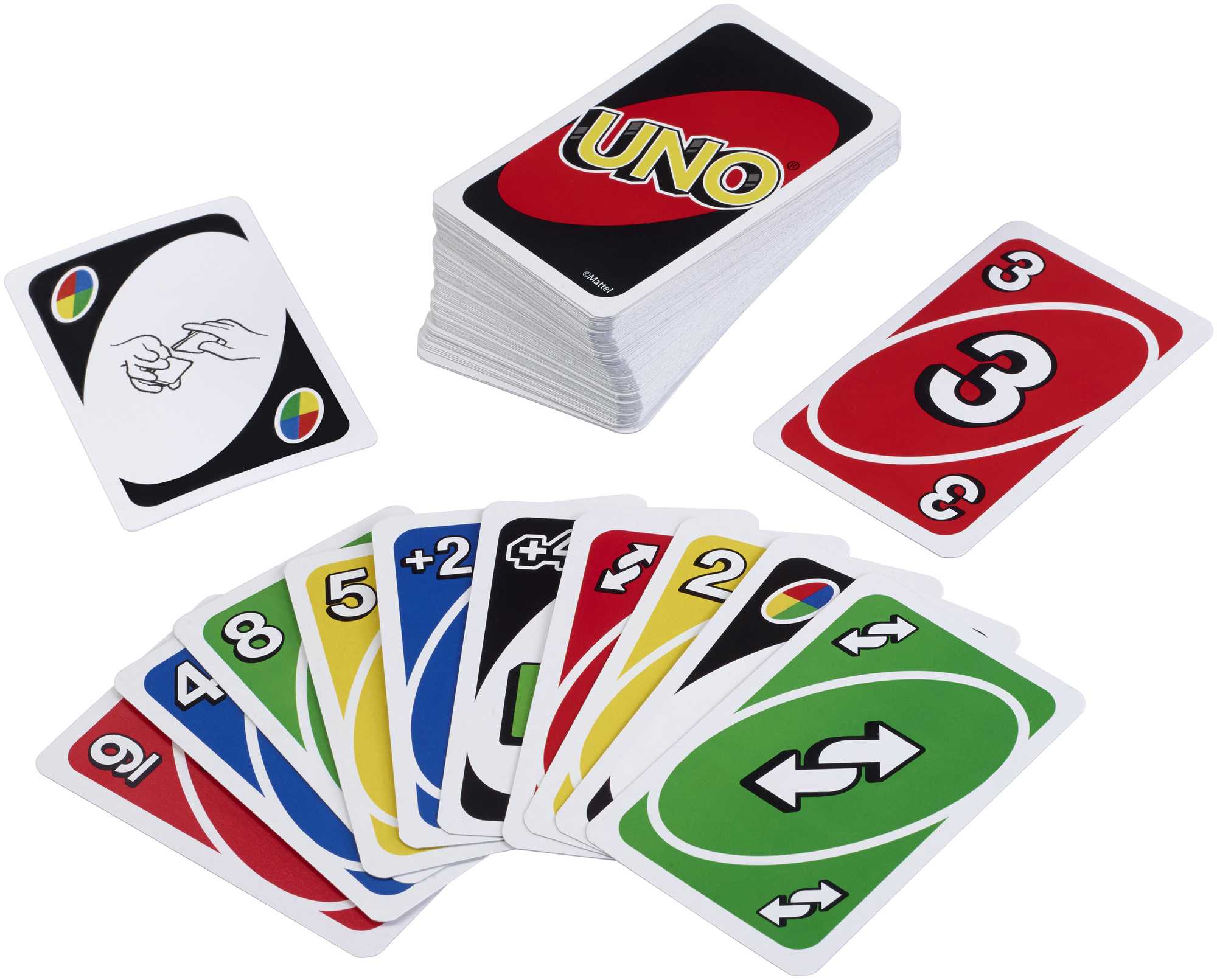 Mattel UNO Kartenspiel 2-10 Spieler 7+
