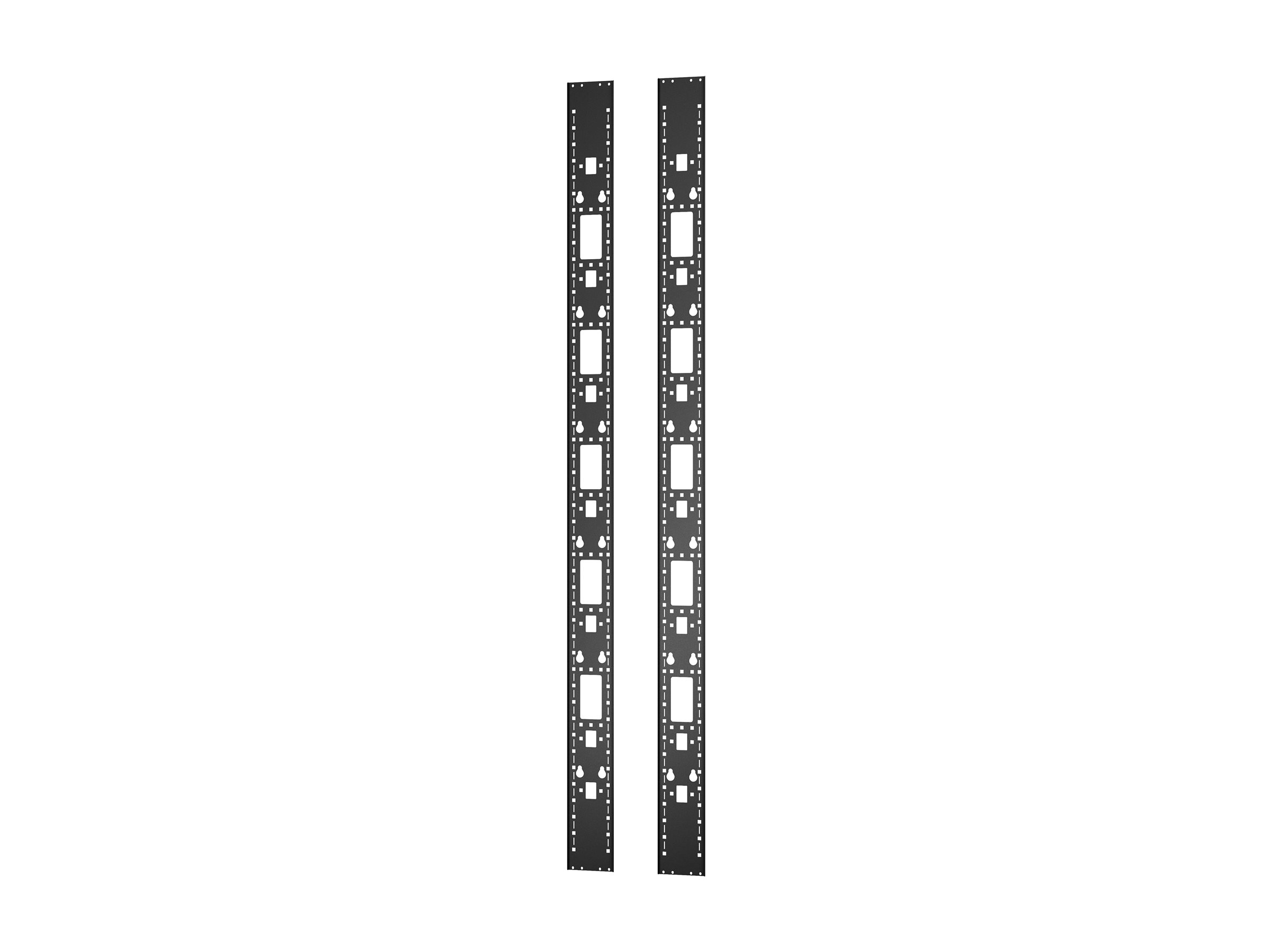 APC Easy Rack Zubehörkanal vertikal Schwarz 48U