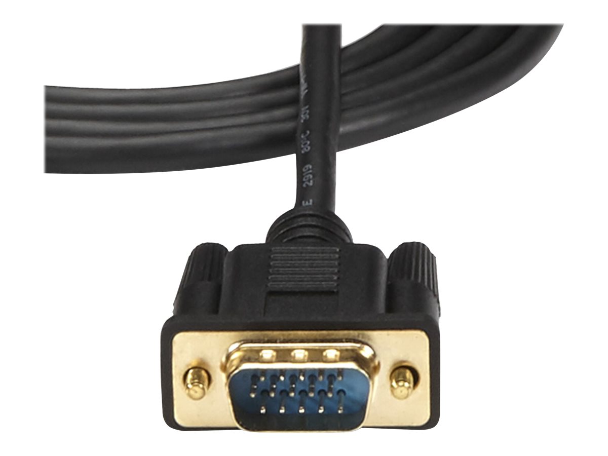 StarTech.com Aktiver HDMI zu VGA Adapter 90cm Schwarz 1920x1200
