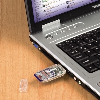 Hama Kartenleser 8-in-1 transparent