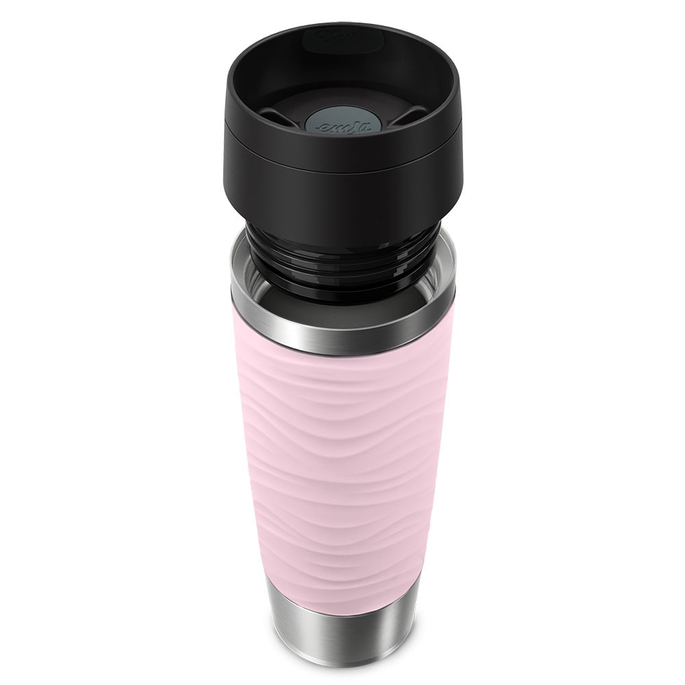 Emsa Isolierbecher Waves Grande rosa 500 ml