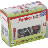 Fischer DUOPOWER 6 x 30 S LD Spreizdübel Beton Metall