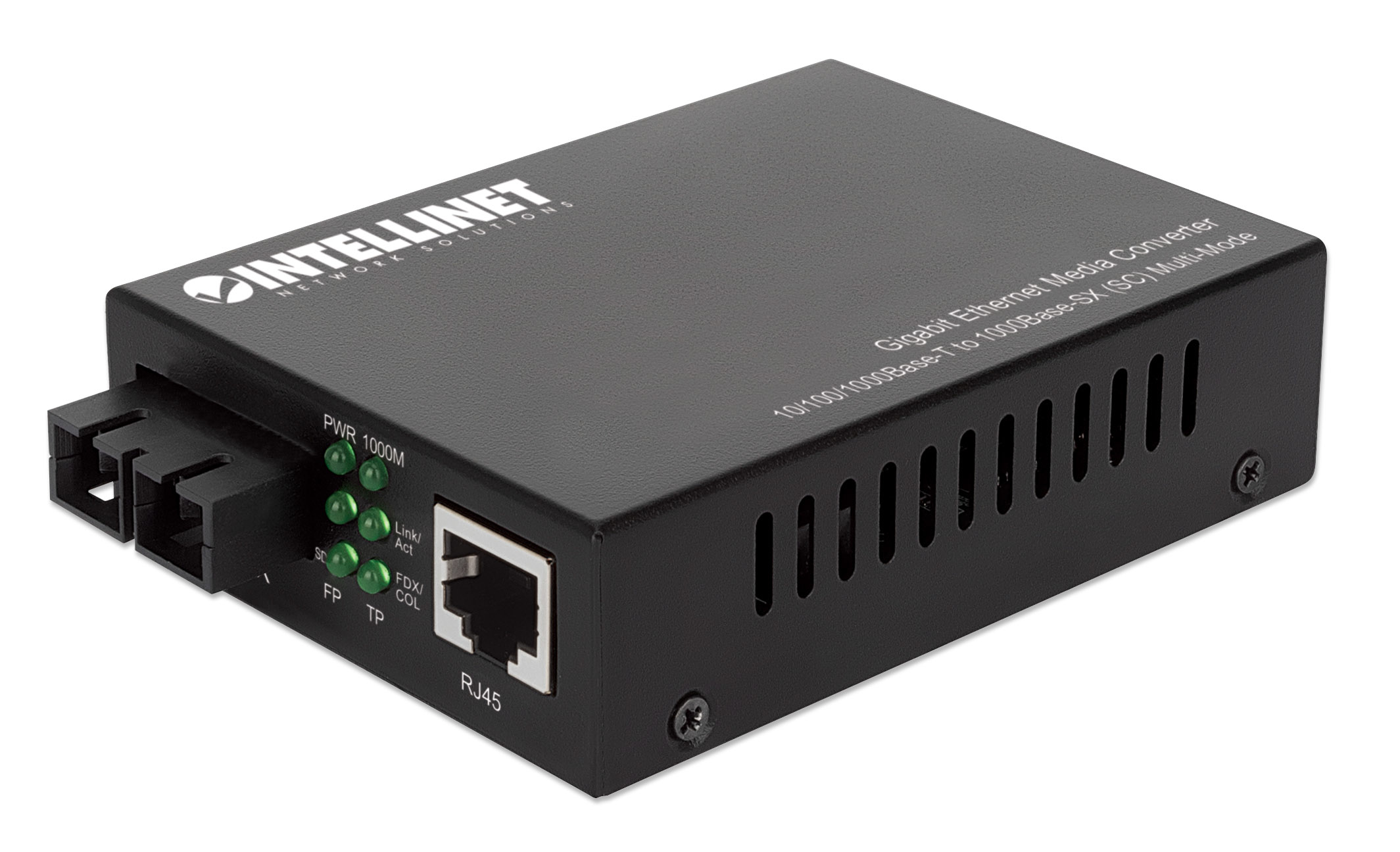 Intellinet Gigabit Medienkonverter SC Multimode 550m
