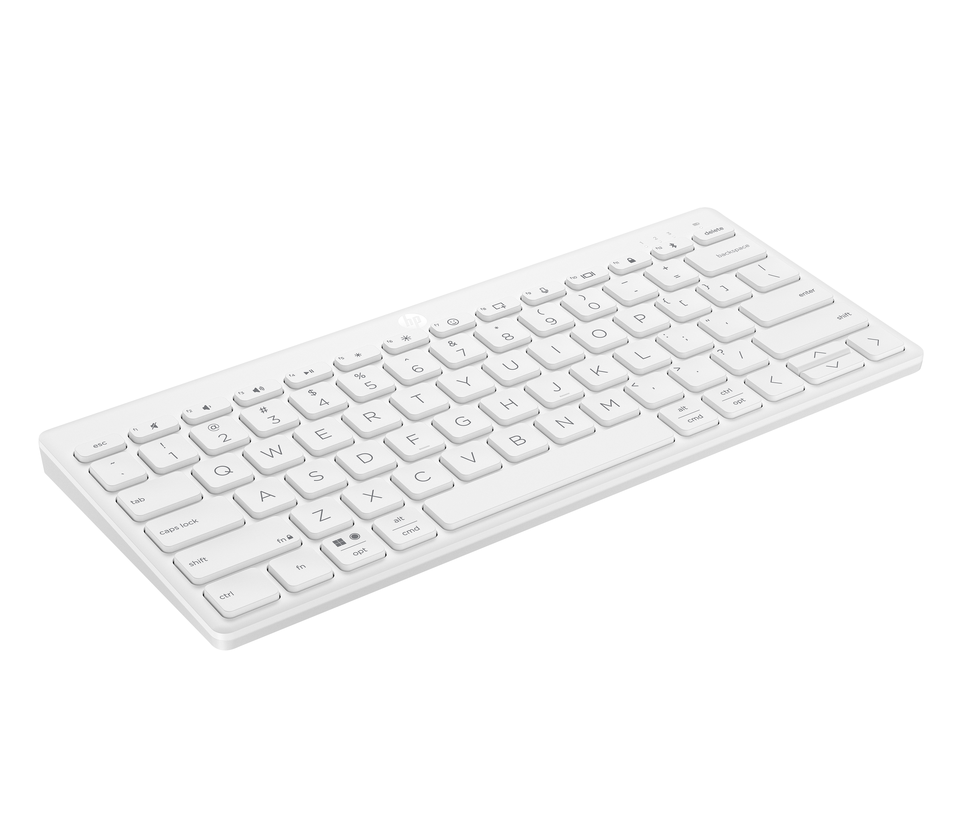 HP 350 Compact Multi-Device Tastatur Weiß