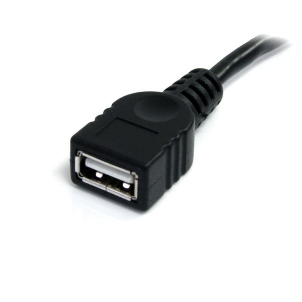 StarTech.com USB 2.0 Verlängerung 90cm Schwarz
