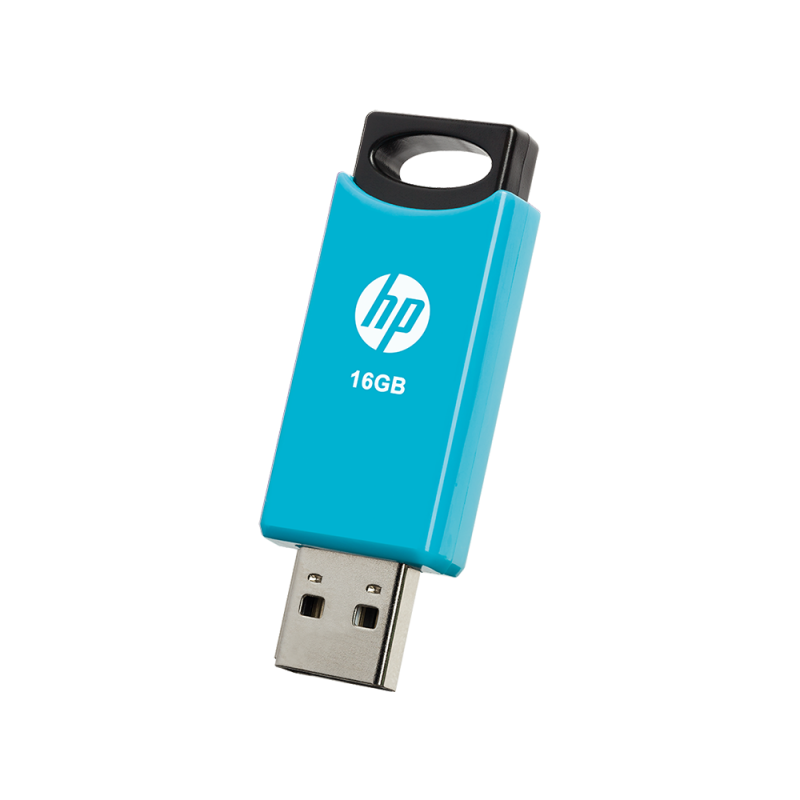 HP v212b USB-Stick 16 GB USB 2.0 Schwarz/Blau