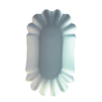 PAPSTAR Pappschalen weiß 10,5 x 17,5 cm 250 Stück