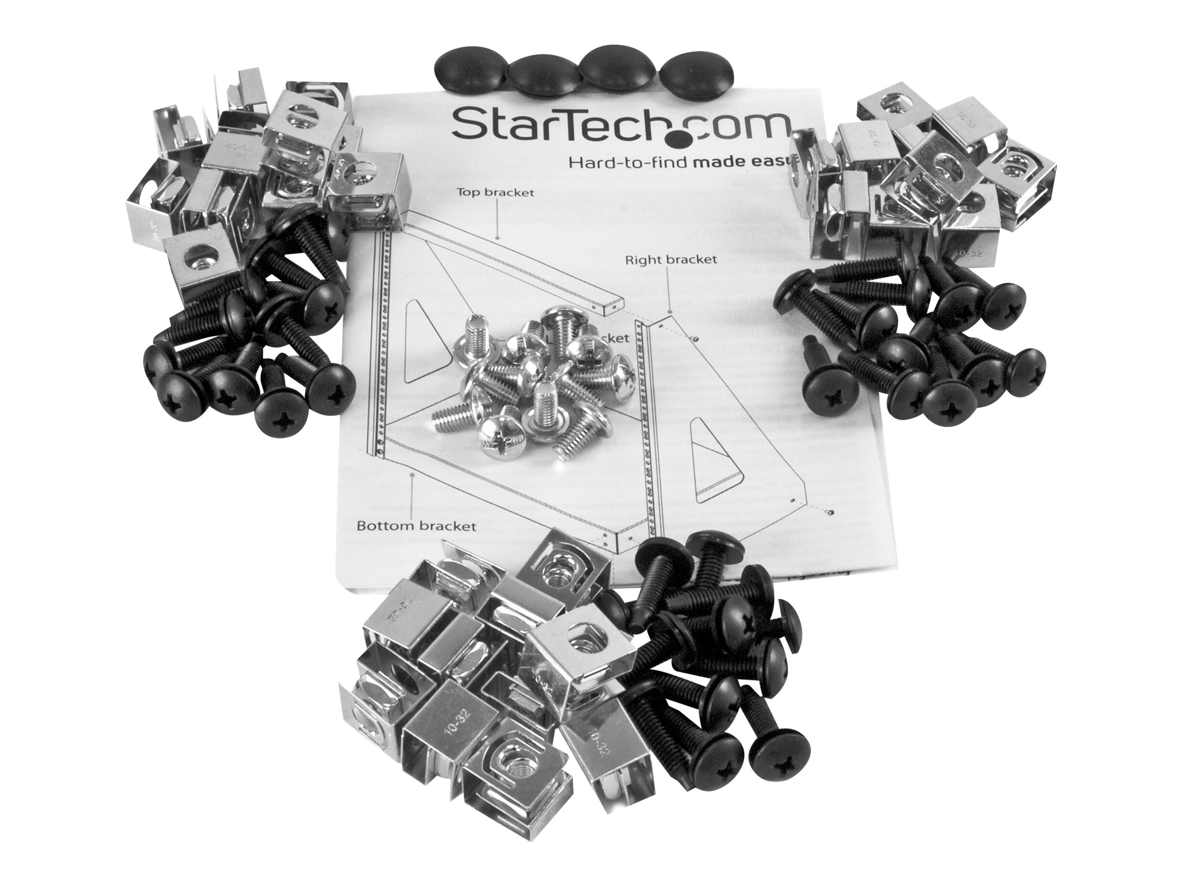 StarTech.com 2POSTRACK12 2 Pfosten Schwerlast Rack 12HE