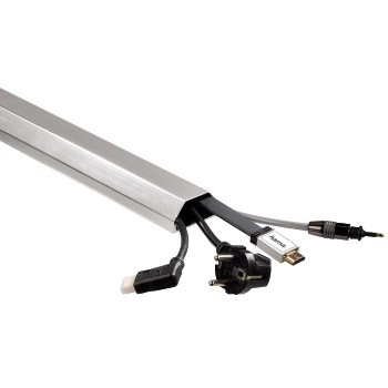 Hama Aluminium Cable Duct 1,1 m silber