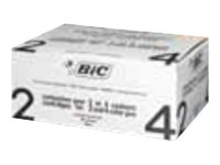 BIC 4 Colours Nachfüllpatrone Schwarz 0.4 mm