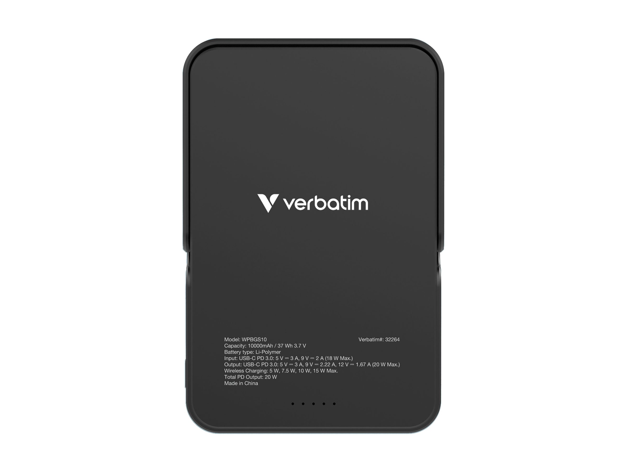 Verbatim Charge n Go Power Bank 10000mAh schwarz