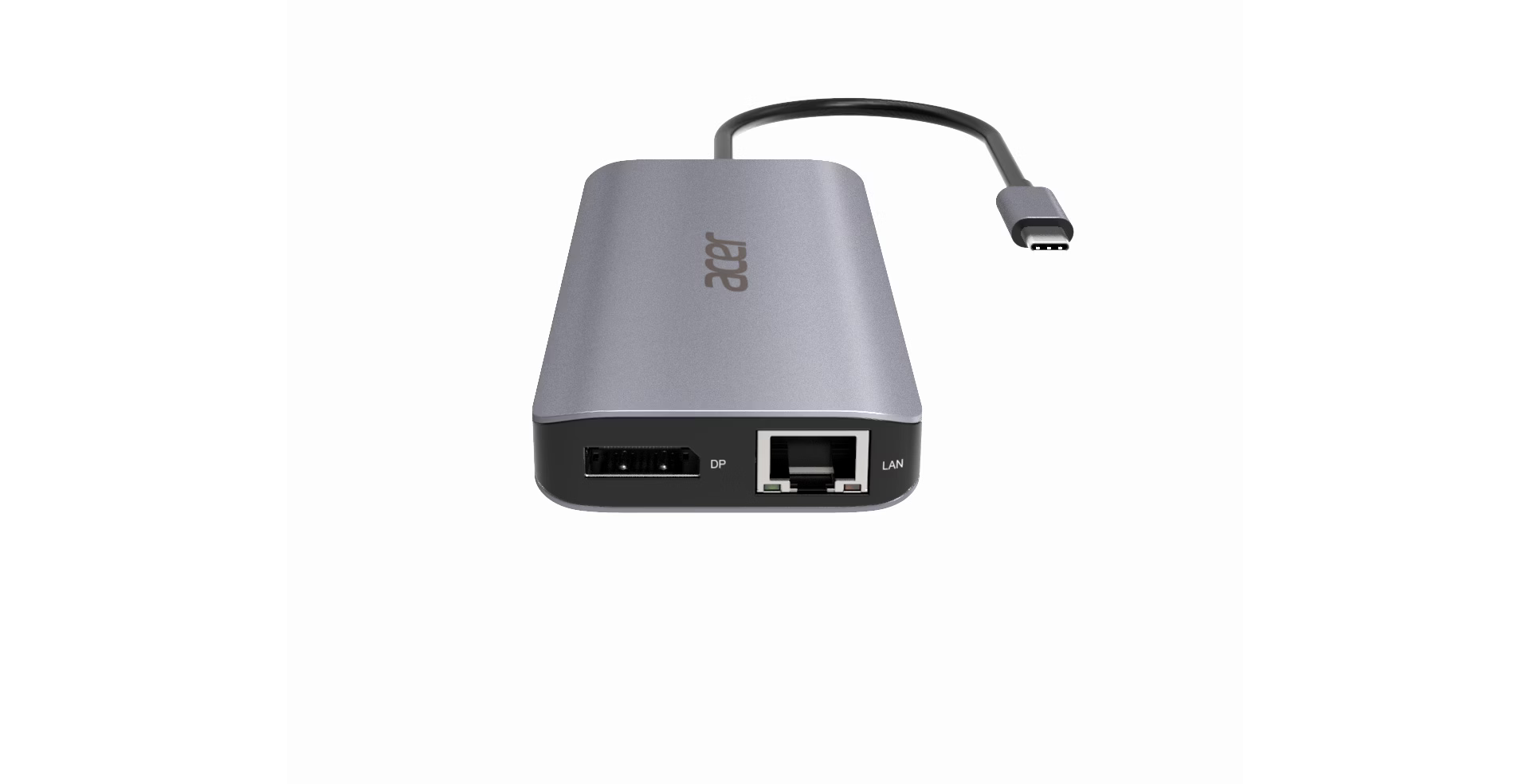 Acer 12-In-1 Type-C Adapter 2xUSB3.2 2xUSB2.0 1xDP