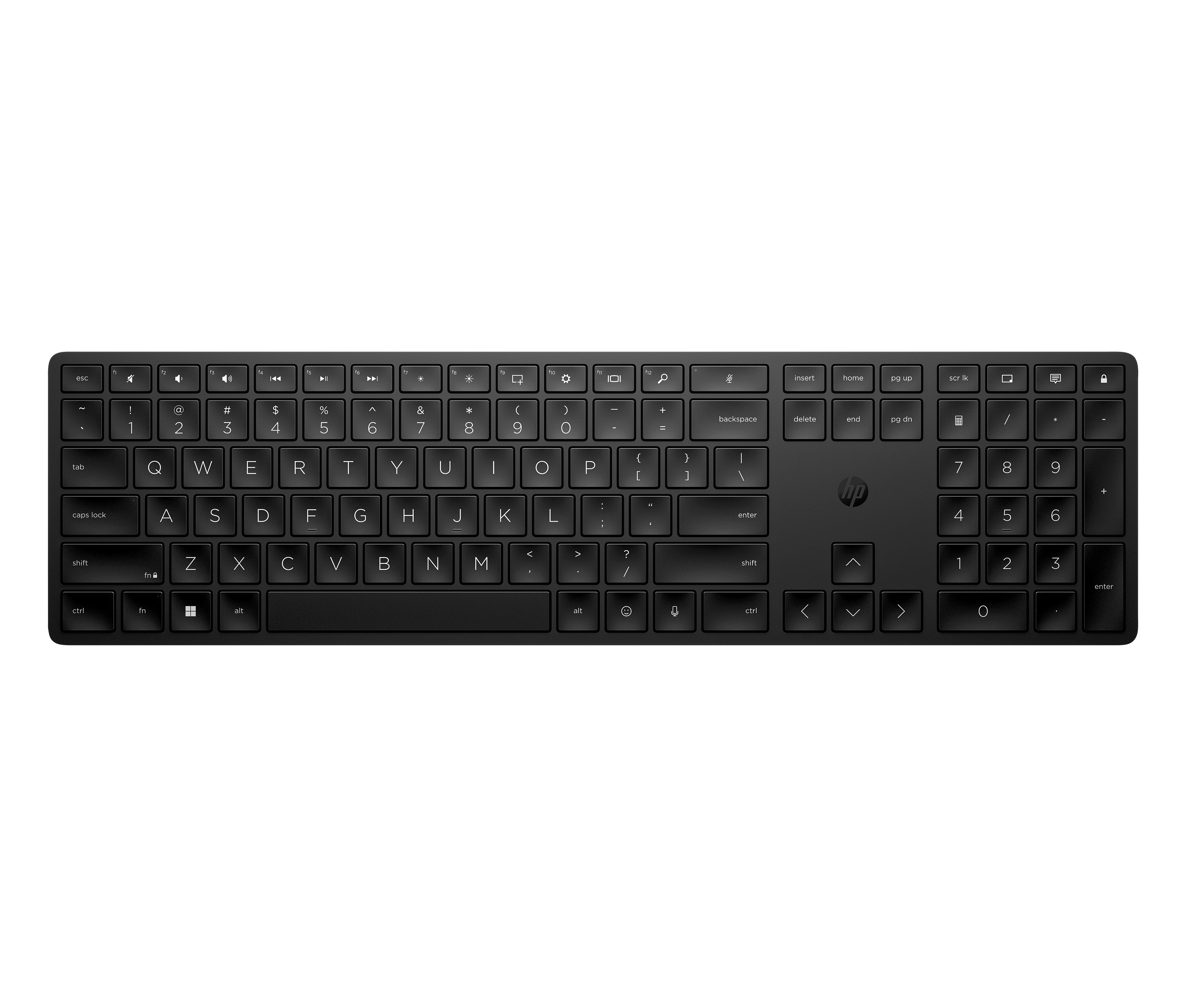 HP 450 Kabellos Programmierbar Schwarz