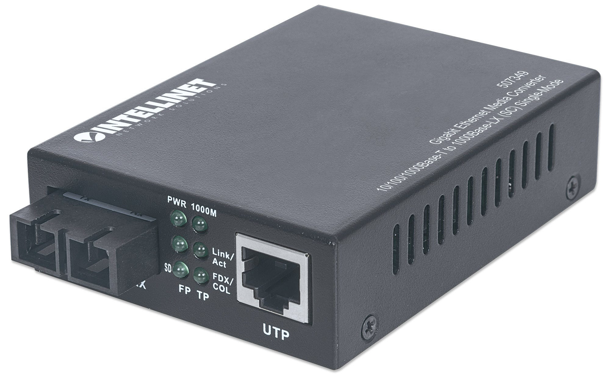 Intellinet Gigabit Ethernet Medienkonverter 1000Base-Lx SC
