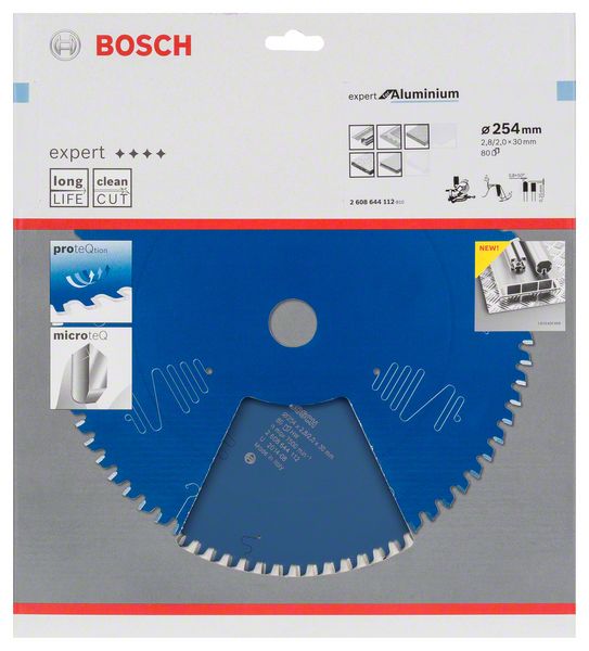 Bosch Expert for Aluminium Kreissägeblatt 254mm 80Z