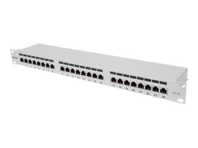 Intellinet 24-Port Patchpanel Cat6a FTP Grau