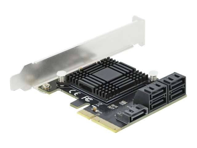 Delock PCI Express x4 SATA Controller 5-Port Low-Profile