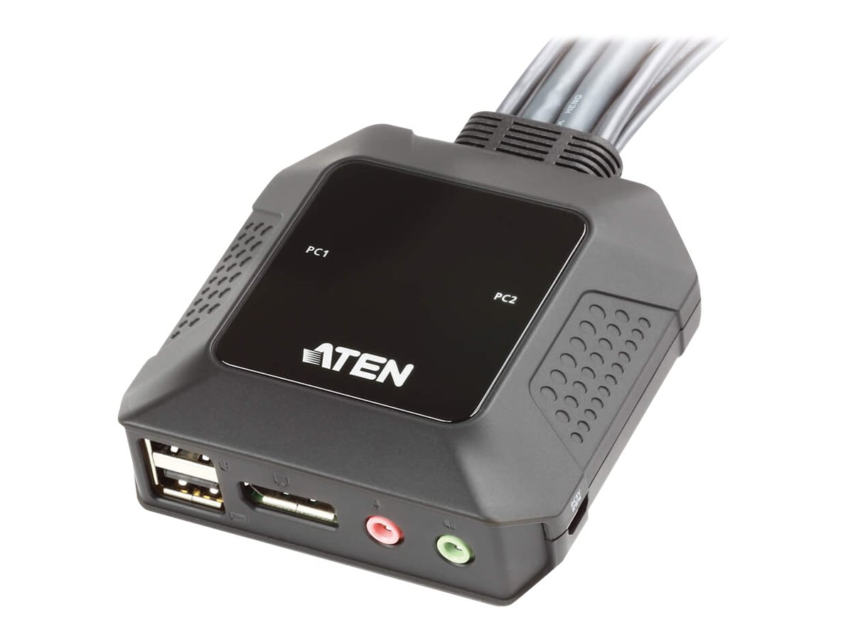 ATEN CS22DP 2Port USB DisplayPort KVM Switch