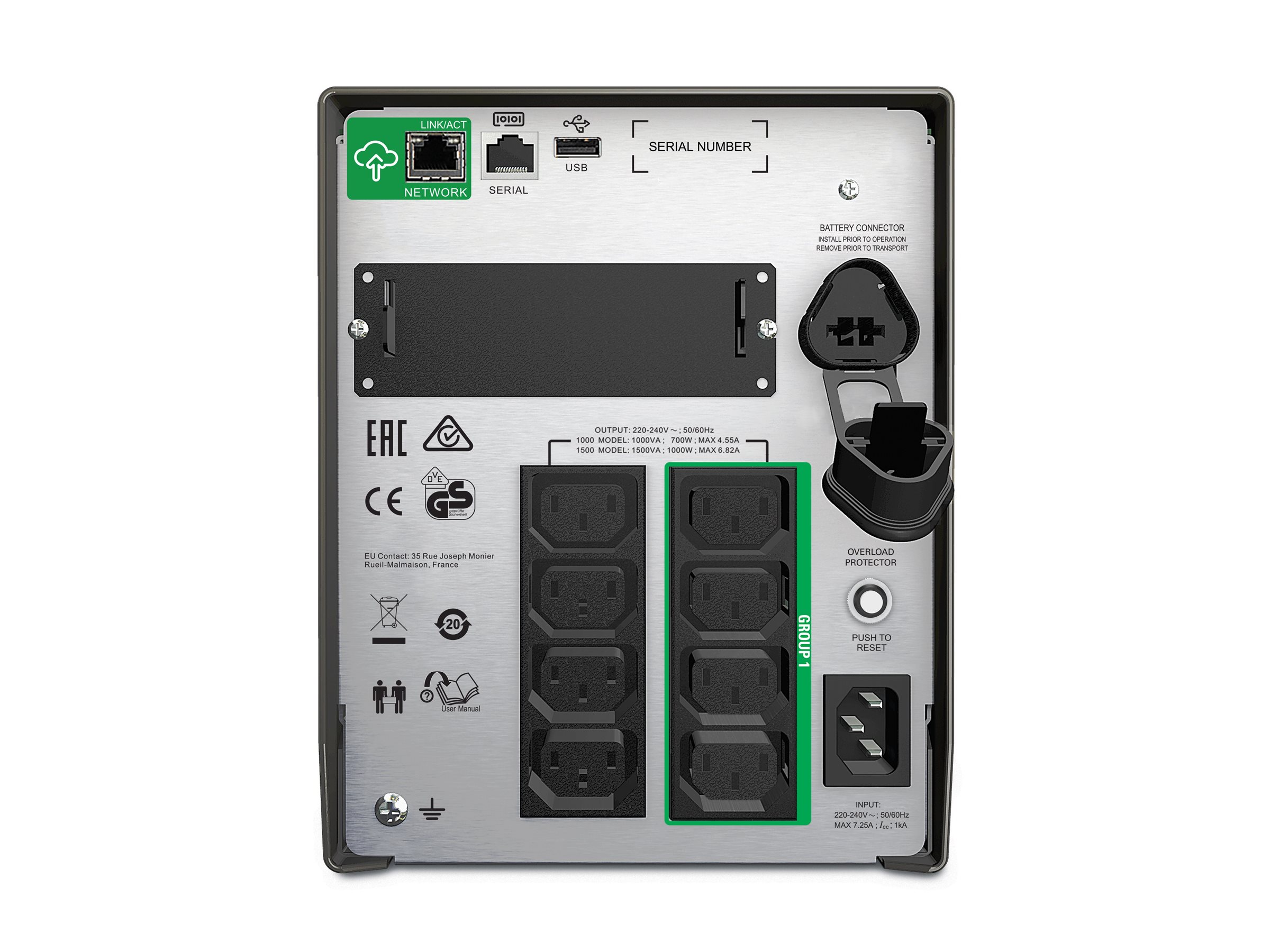APC Smart-UPS SMT1500IC 1500VA 1000W
