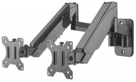 Manhattan Wandhalterung Gasdruckfeder 2x17-32 Zoll Dual