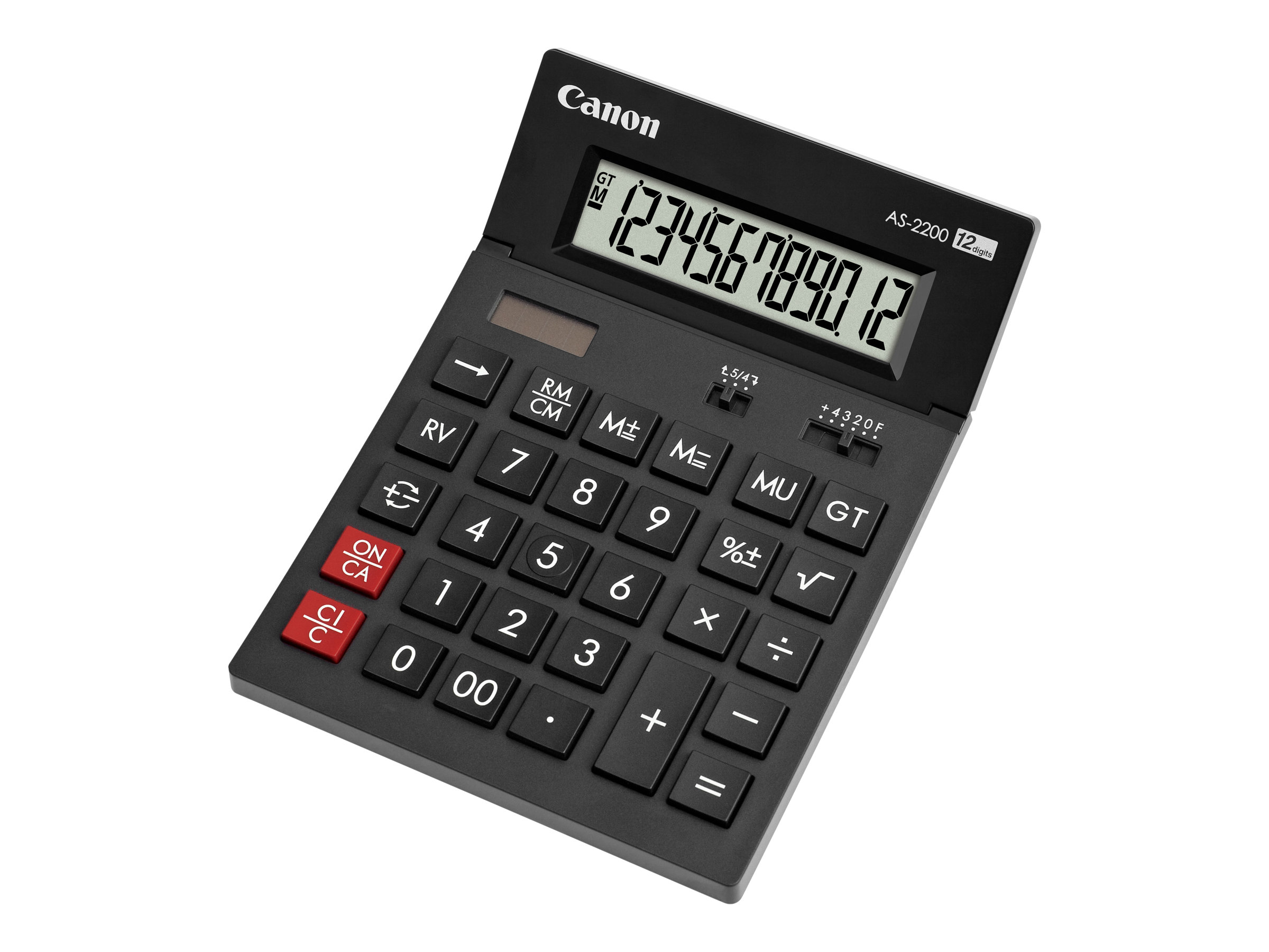 Canon AS-2200 Tischrechner schwarz