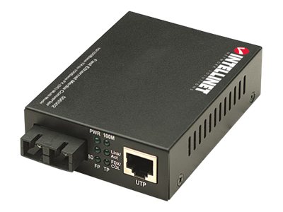 Intellinet Fast Ethernet Medienkonverter 100Base-Fx SC