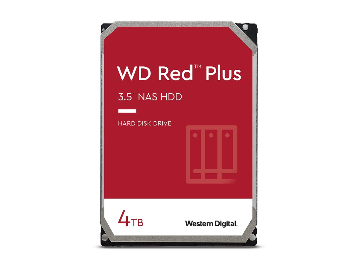 WD Red Plus 4TB 5400RPM 128MB Cache