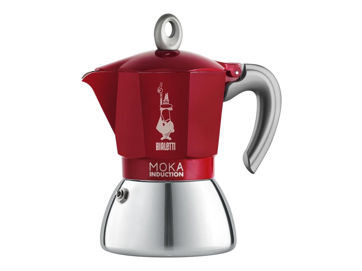 Bialetti Moka Induction rot 4 Tassen