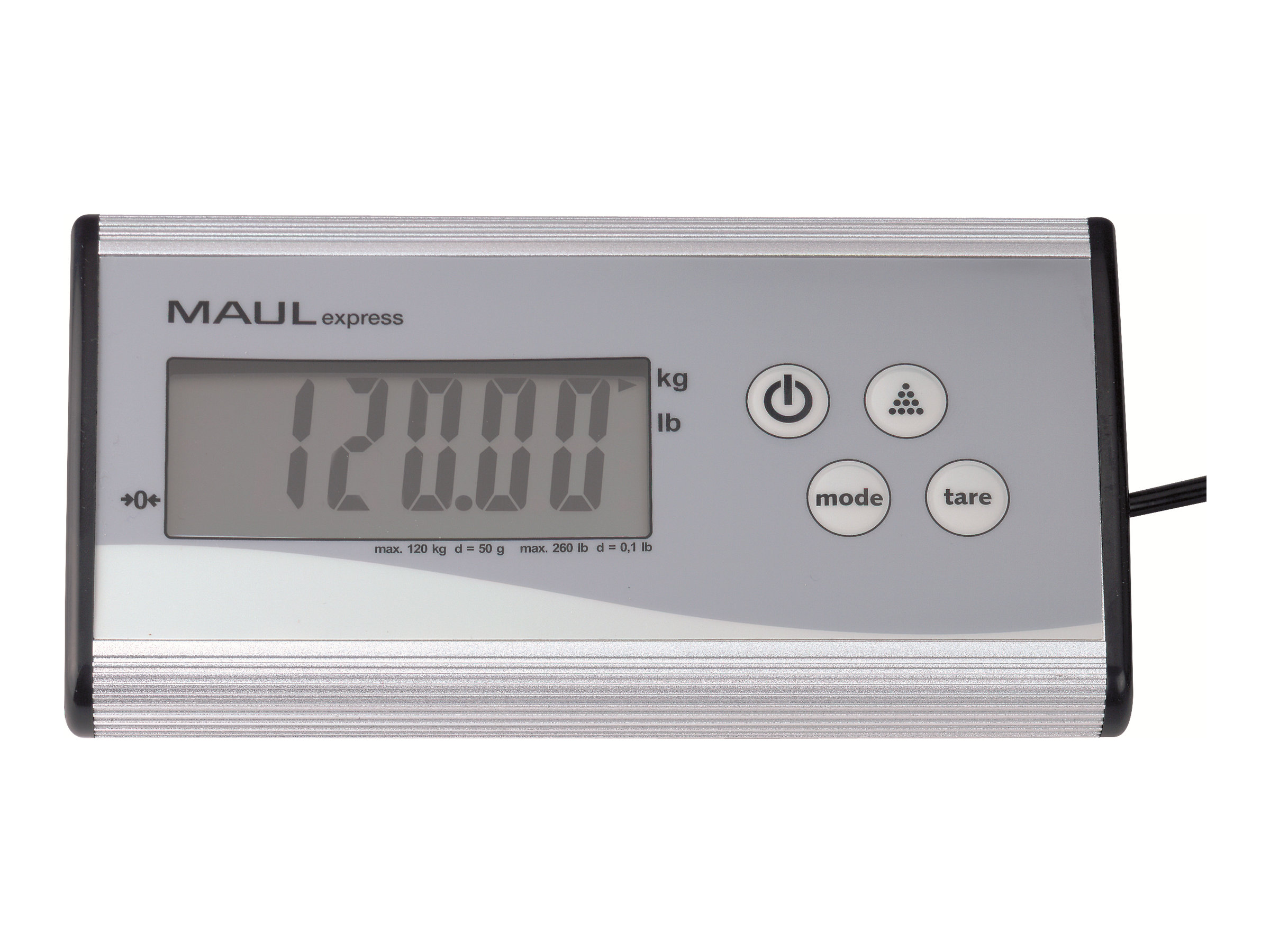 Jakob Maul MAULcargo Paketwaage 120,0 kg Silber