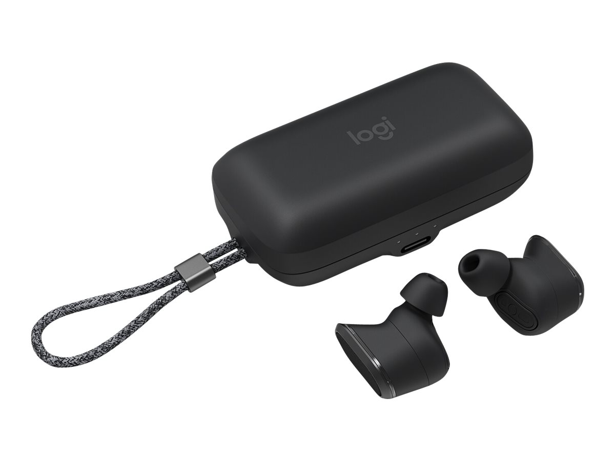 Logitech Zone True Wireless Kopfhörer mit Mikrofon