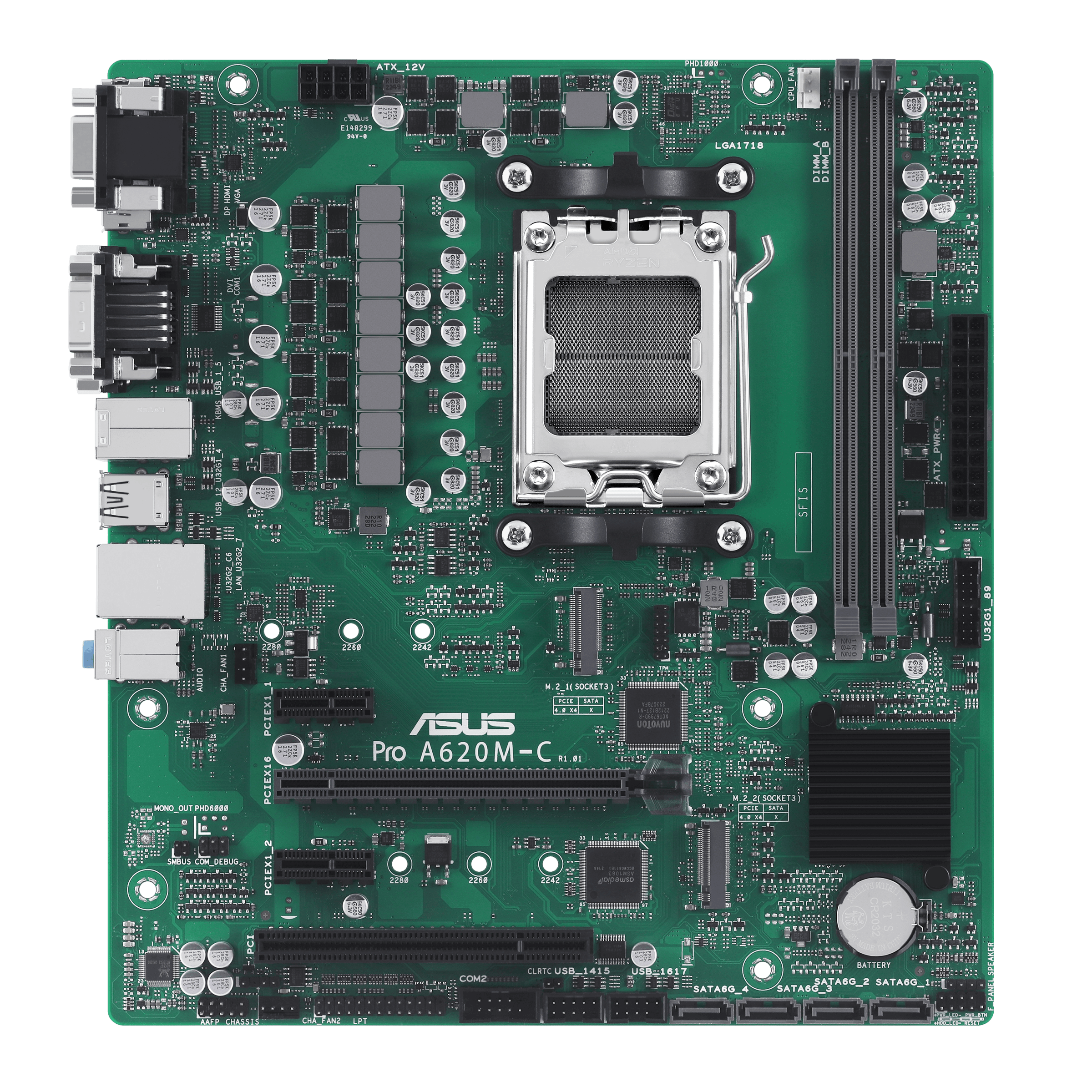 ASUS Pro A620M-C-CSM A620 micro ATX