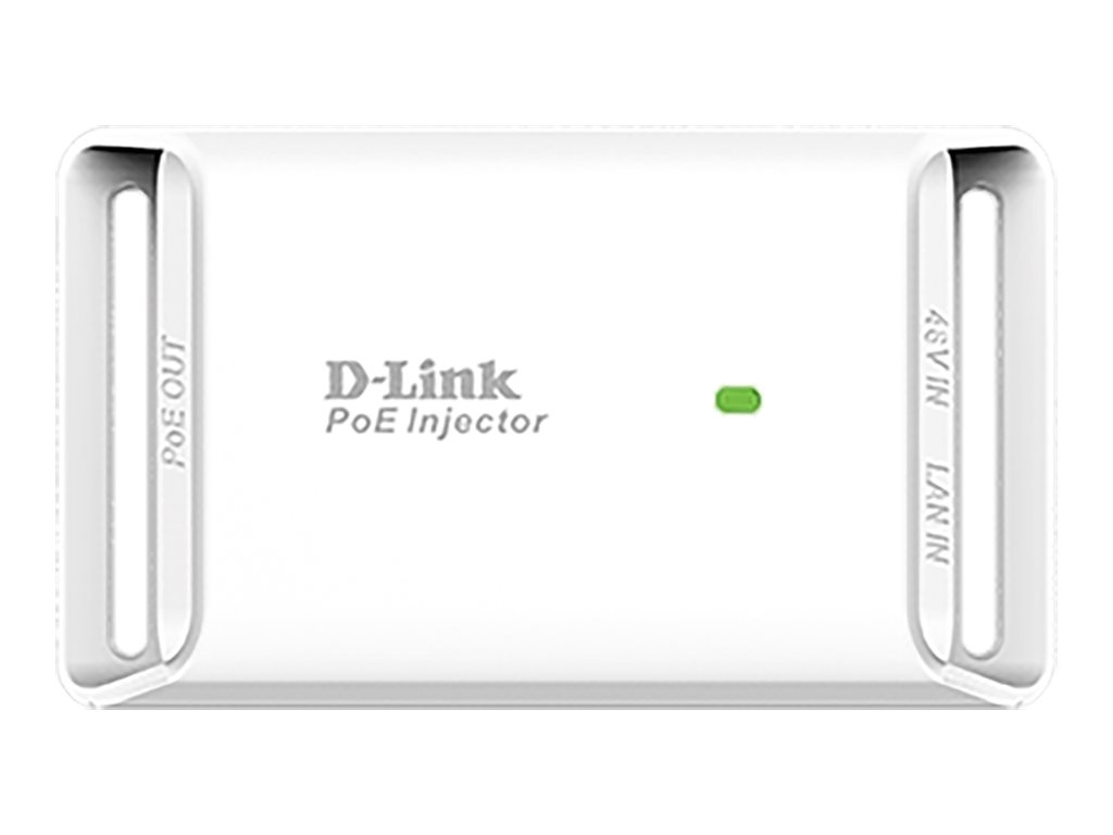 DLINK DPE101GI 1Port Gigabit PoE Injector 2x 101001000Mbit TP HalfFullDuplex bis zu 19,2 Watt Ausgangsleistung