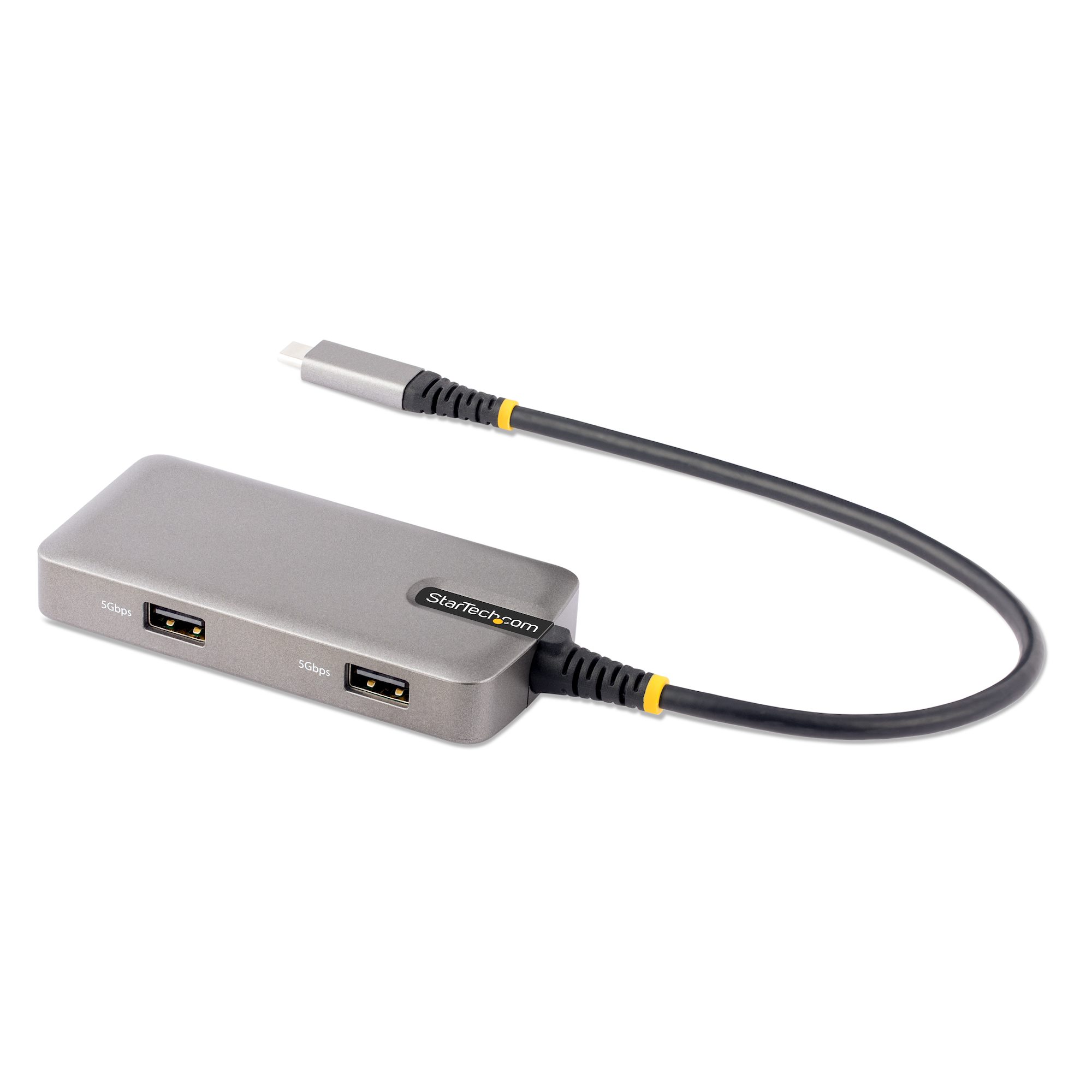 STARTECHCOM USBC Multiport Adapter 4K 60Hz HDMI 2 Port USB Hub 100W PD Works with ChromebookLaptop Dockingstation