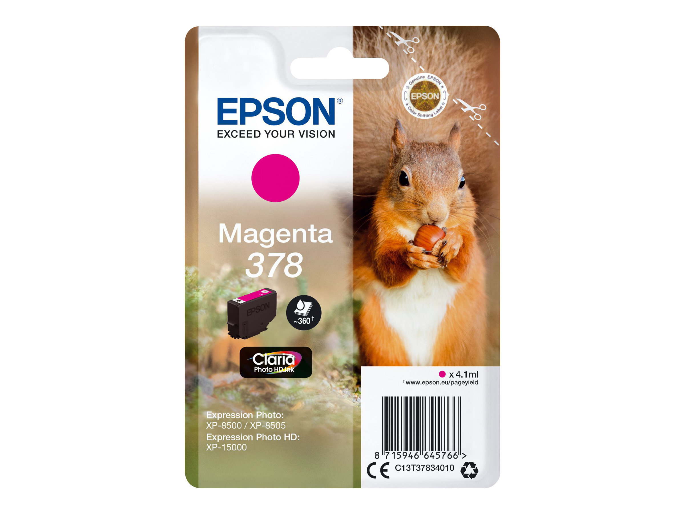EPSON 378T37834 magenta Druckerpatrone