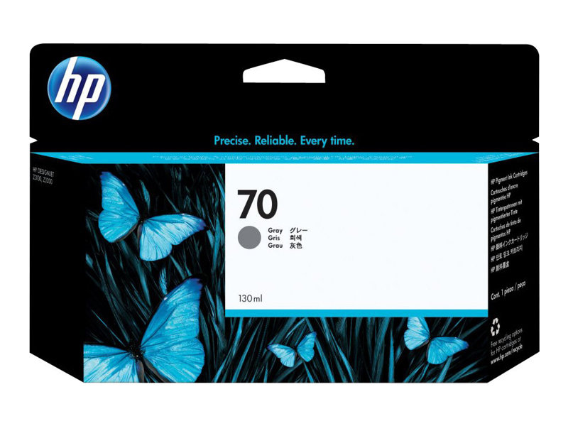 HP 70 Tintenpatrone Grau 130 ml