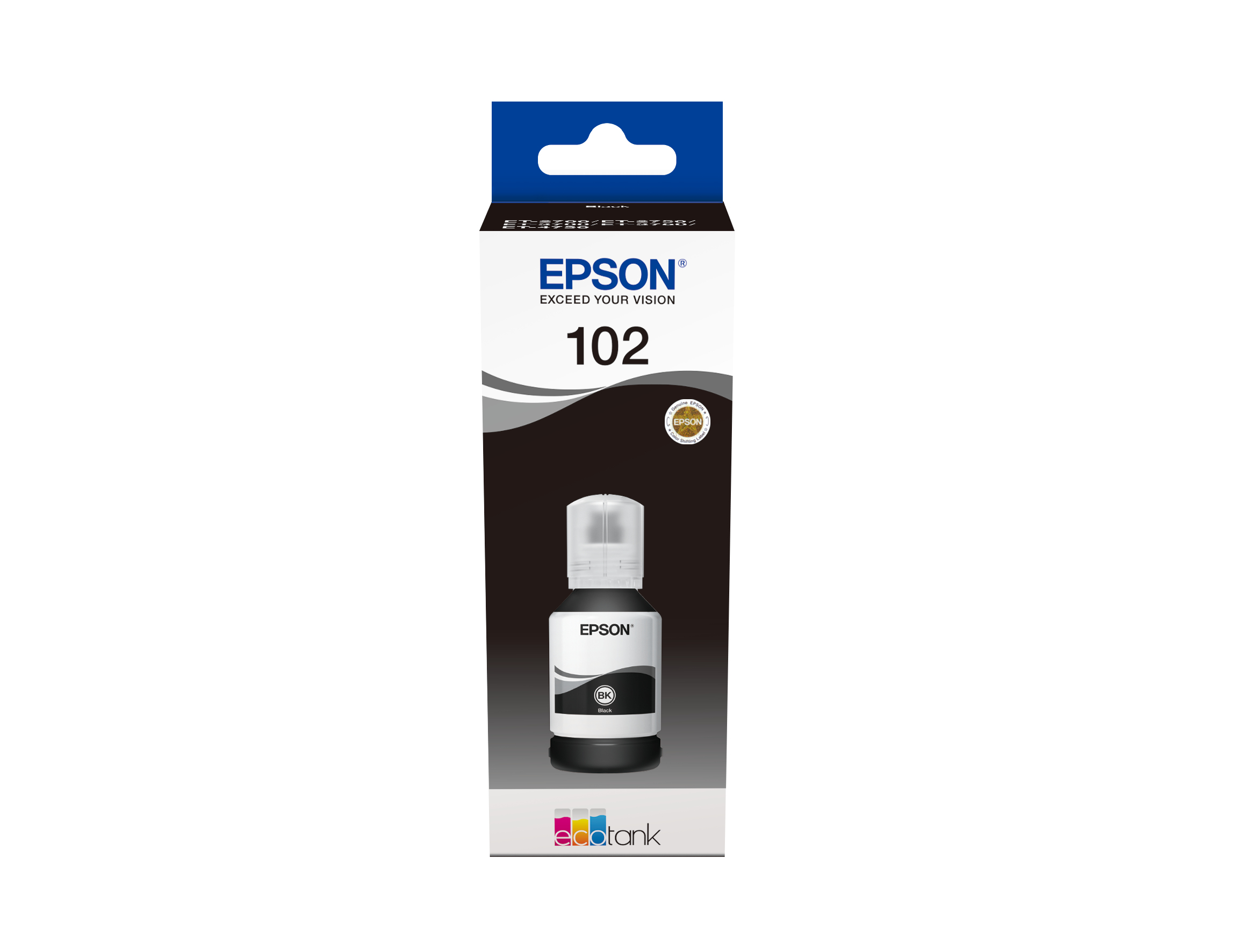 Epson 102 Schwarz Tintenbehälter 127 ml