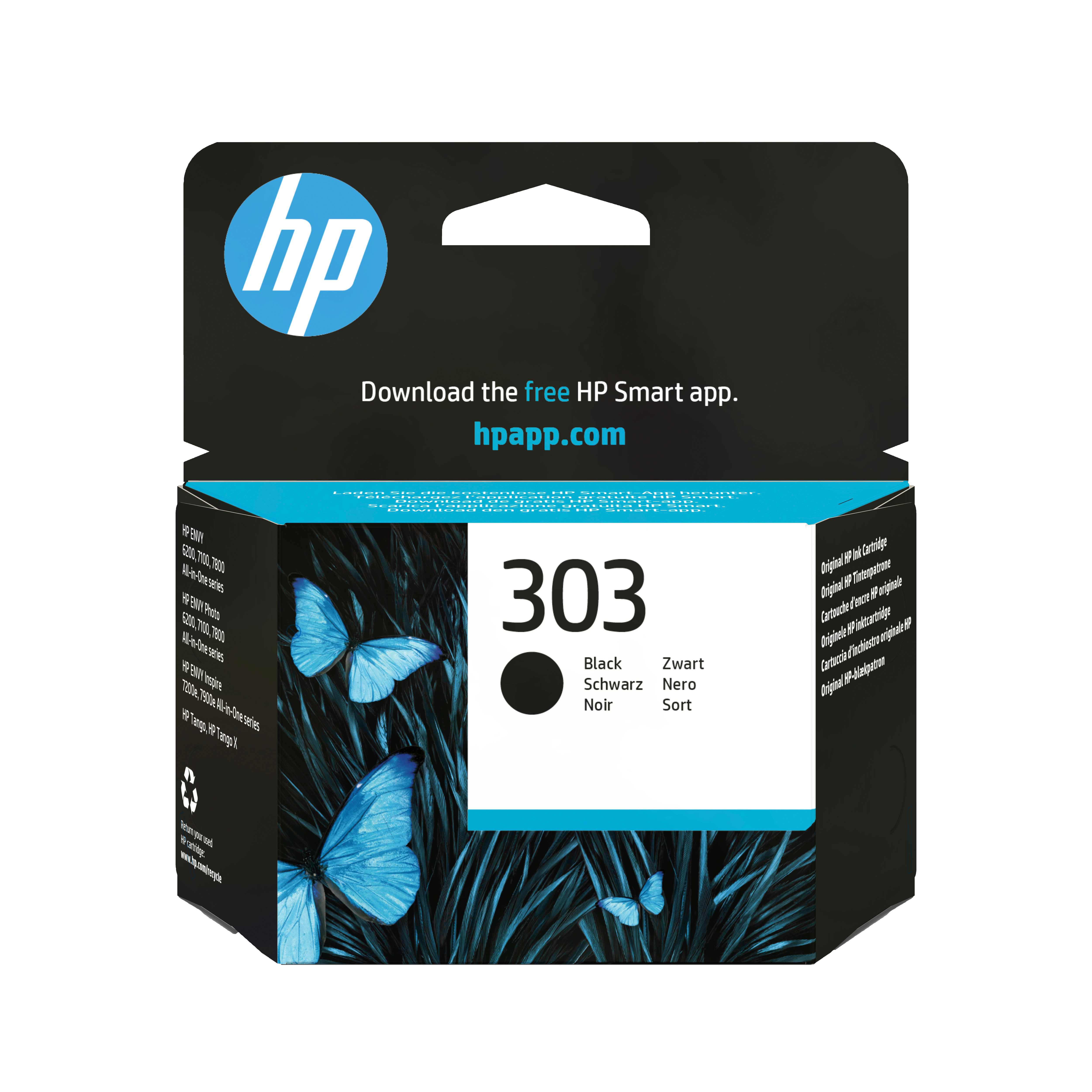 HP 303 Druckerpatrone Schwarz