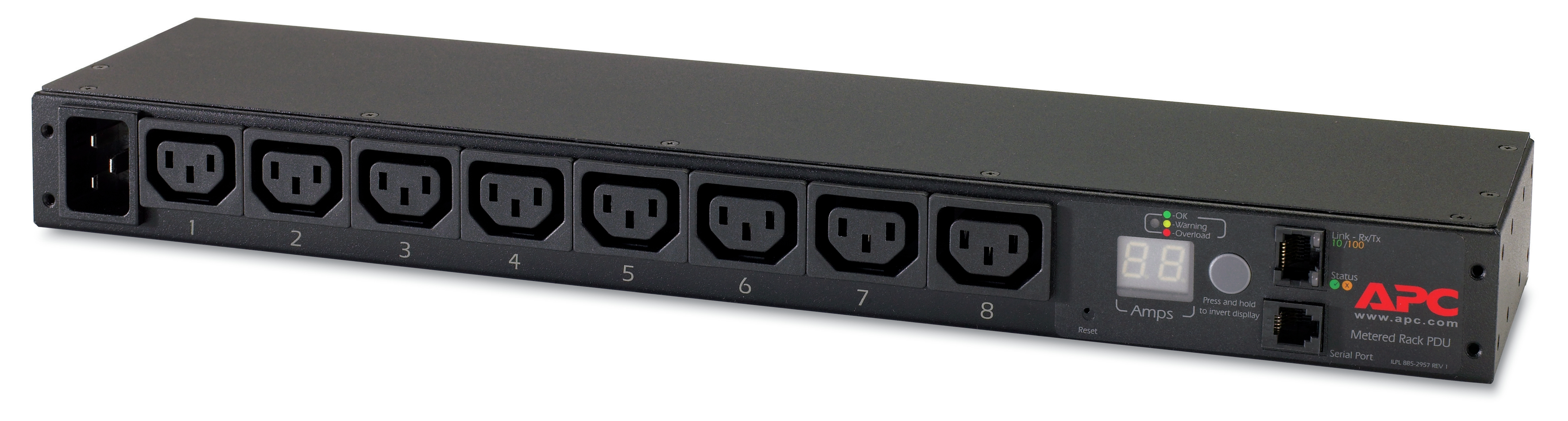 APC Metered Rack PDU AP7821B 1HE 16A 208V/230V