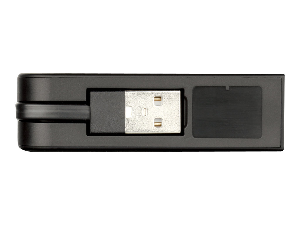 DLINK DUBE100 HiSpeed USB 20 Fast Ethernet Adapter USBA 20 auf Ethernet 10100 Mbits eingeklappt